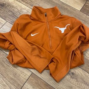 University of Texas half zip